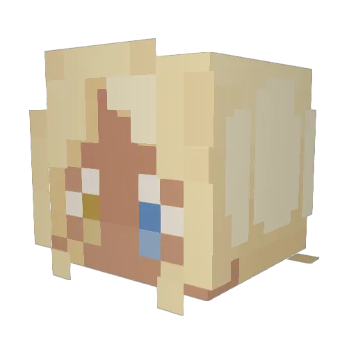 Minecraft-Avatar von NihilLily: Kopf als 3D-Render
