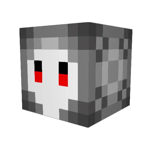 Nihility3433 Minecraft avatar head, 3D render