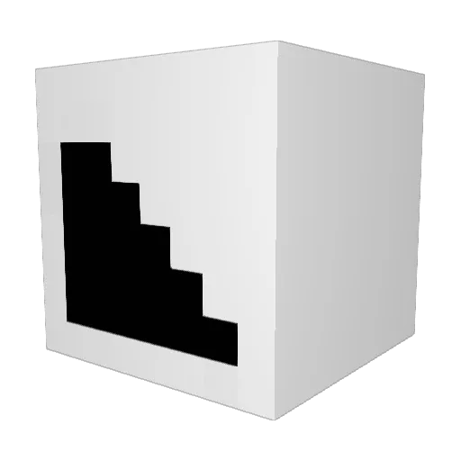 Niischoo Minecraft avatar head, 3D render