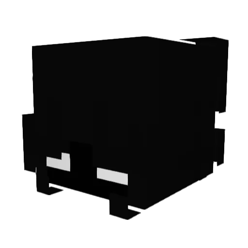 Nik0d3mex Minecraft avatar head, 3D render