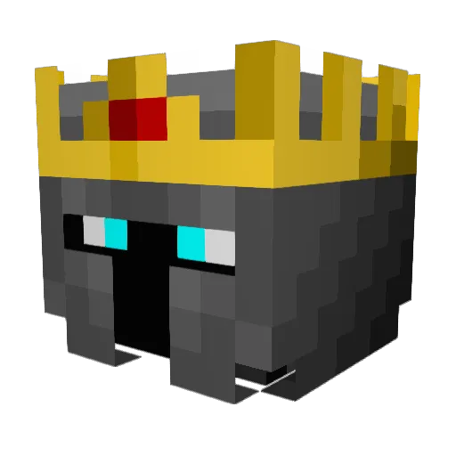 Nik0la08 Minecraft avatar head, 3D render