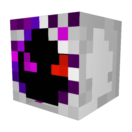 Nik3321 Minecraft avatar head, 3D render