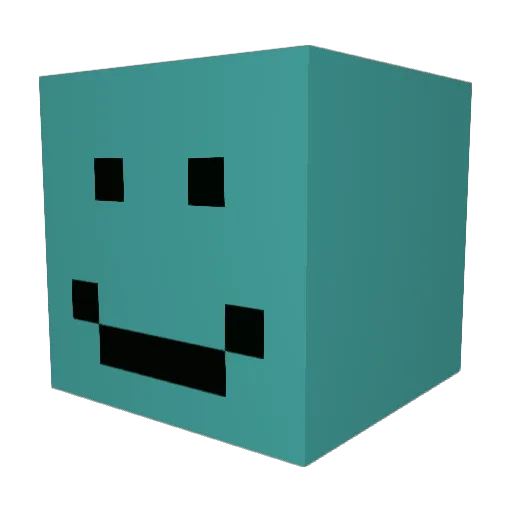 NikLava60 Minecraft avatar head, 3D render