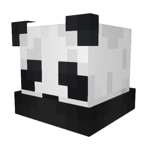 NikNamSan Minecraft avatar head, 3D render