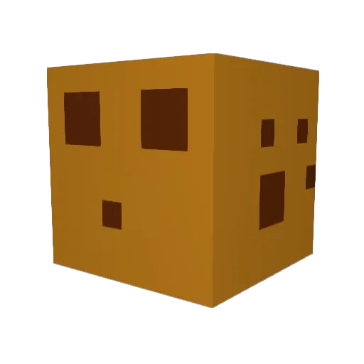 Nik_the_Greek Minecraft avatar head, 3D render