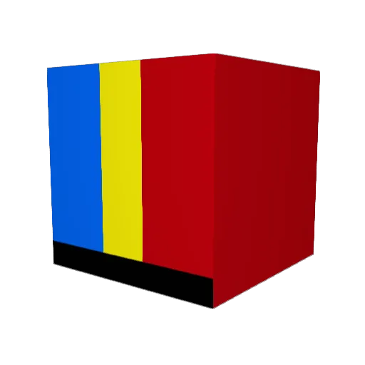Nikeloff Minecraft avatar head, 3D render