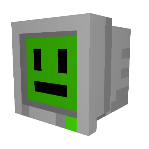 Niki123r Minecraft avatar head, 3D render