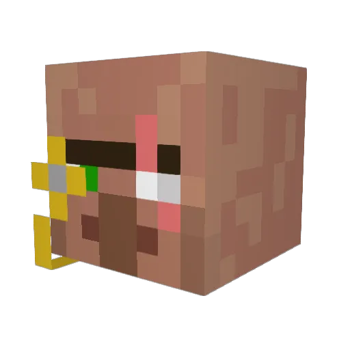 NikiTary20 Minecraft avatar head, 3D render