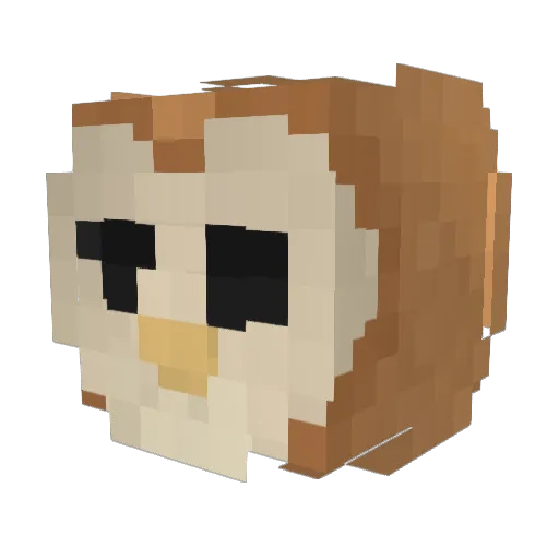 Nikita997 Minecraft avatar head, 3D render