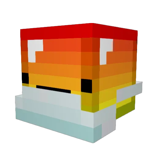 Nikito173 Minecraft avatar head, 3D render