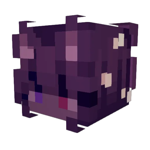 NikkiSmarts Minecraft avatar head, 3D render