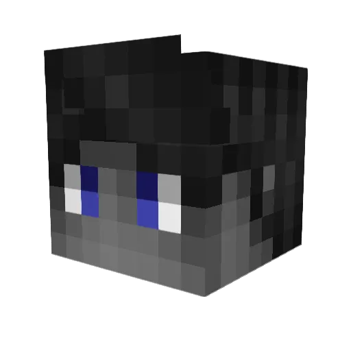 Niklas27 Minecraft avatar head, 3D render