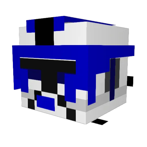 NiklasAlf1 Minecraft avatar head, 3D render