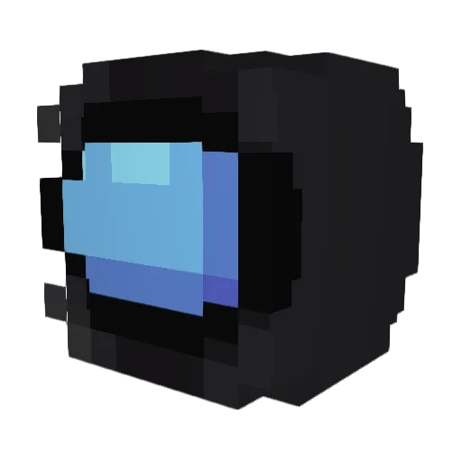 Nikneim_360 Minecraft avatar head, 3D render