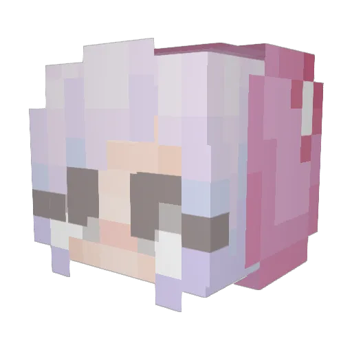 Niknikita0 Minecraft avatar head, 3D render