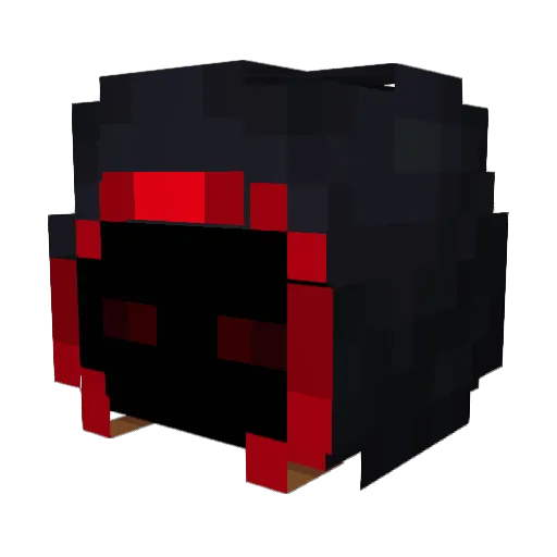 Niko12099 Minecraft avatar head, 3D render