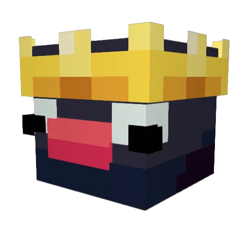 NikoFlaiZ Minecraft avatar head, 3D render