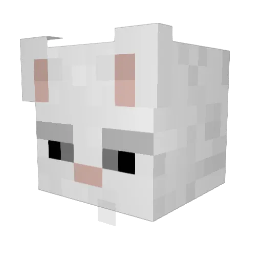 NikoLobera Minecraft avatar head, 3D render