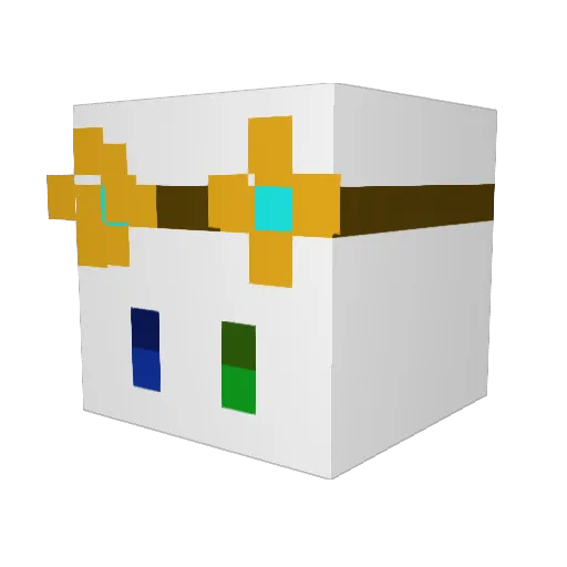 NikoOSF Minecraft avatar head, 3D render