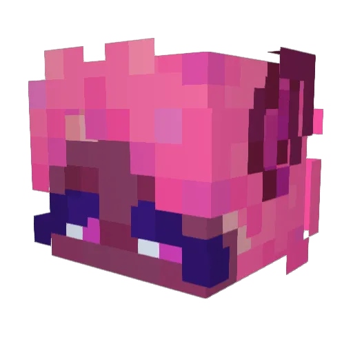 NikoShenanigans Minecraft avatar head, 3D render