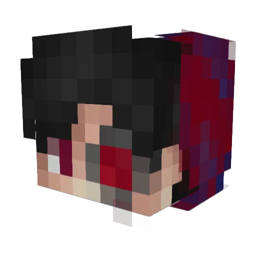 Niko_Koteev Minecraft avatar head, 3D render
