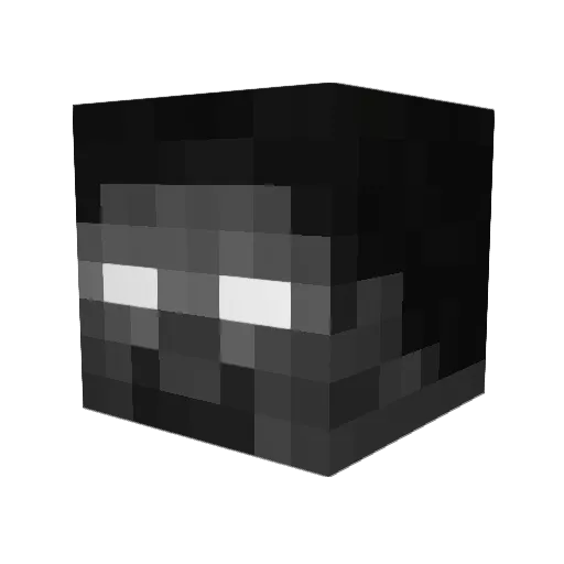 Niko_audi Minecraft avatar head, 3D render