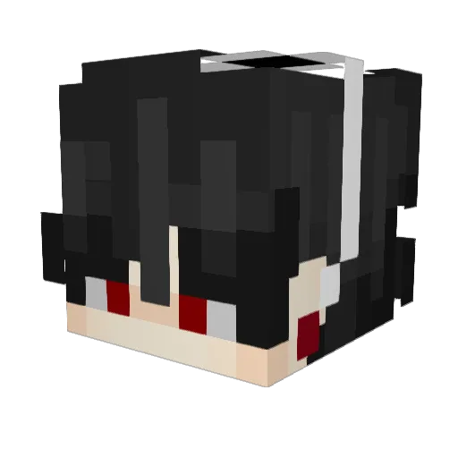 Nikoba31 Minecraft avatar head, 3D render