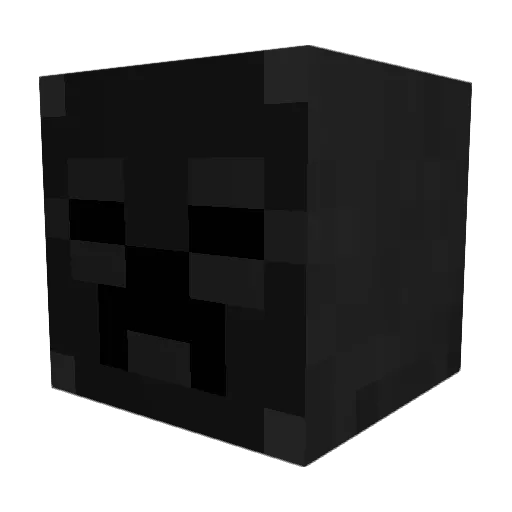 Nikocop Minecraft avatar head, 3D render