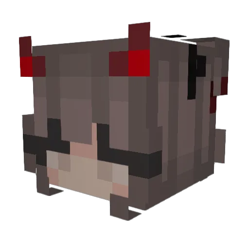 Nikola0097 Minecraft avatar head, 3D render