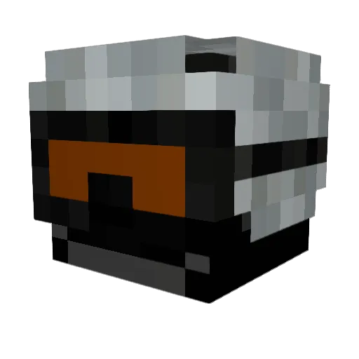 NikolaiRez Minecraft avatar head, 3D render