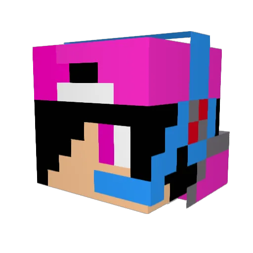 NikolaiTheGreat1 Minecraft avatar head, 3D render