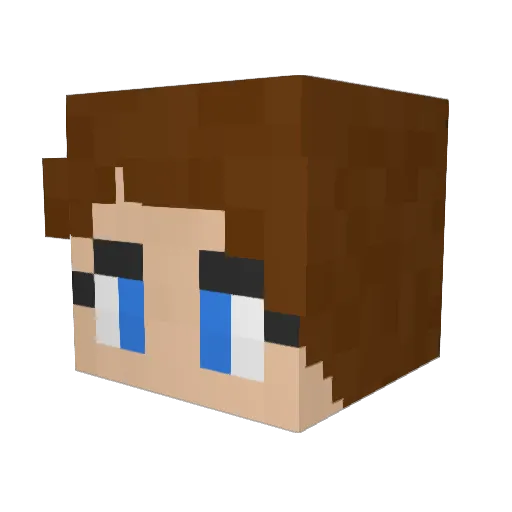 Nikolai_Rostov Minecraft avatar head, 3D render
