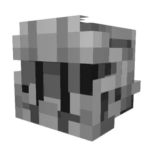 Nikolas404 Minecraft avatar head, 3D render