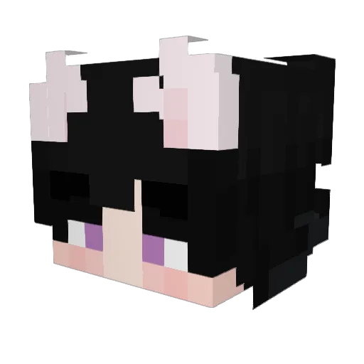 NikolasIsHero Minecraft avatar head, 3D render
