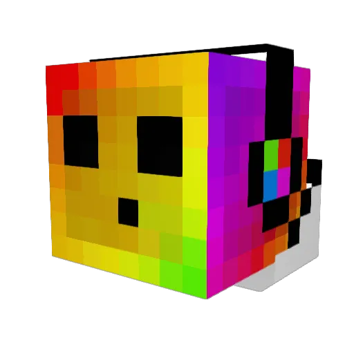 Nikomarshmallow Minecraft avatar head, 3D render