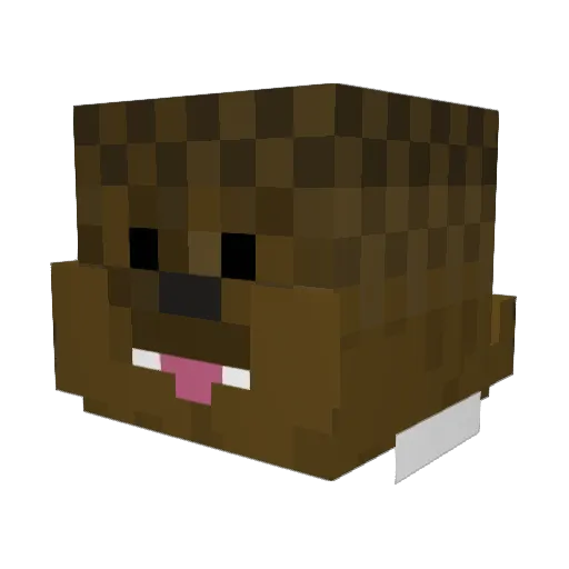 Nikonianz Minecraft avatar head, 3D render