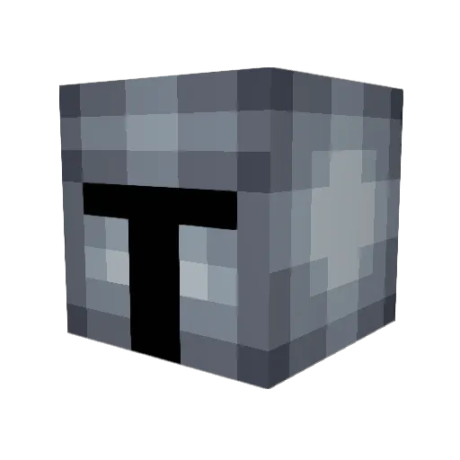 Niksen03 Minecraft avatar head, 3D render