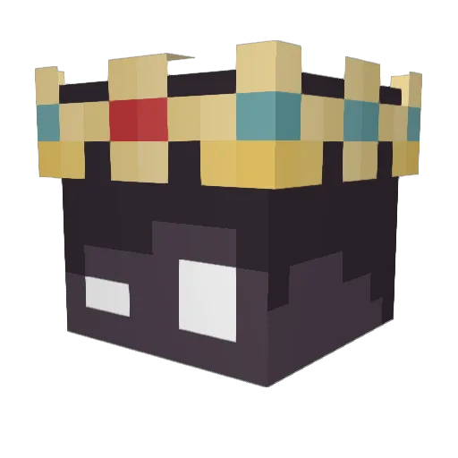 Nikusa2514 Minecraft avatar head, 3D render