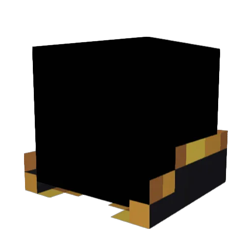 Nikux Minecraft avatar head, 3D render