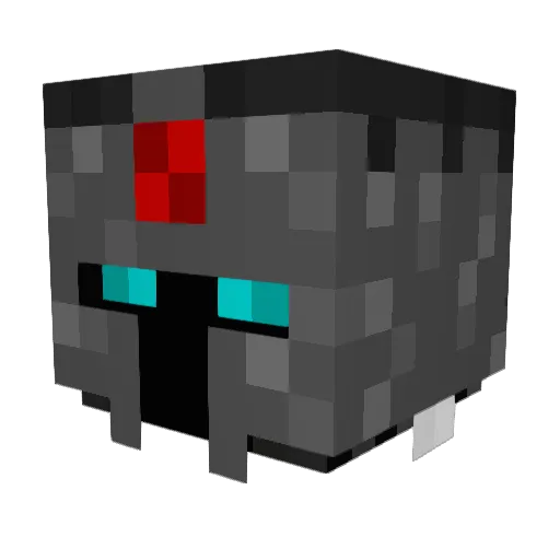 Nilawd Minecraft avatar head, 3D render