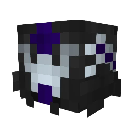 Nilkim Minecraft avatar head, 3D render