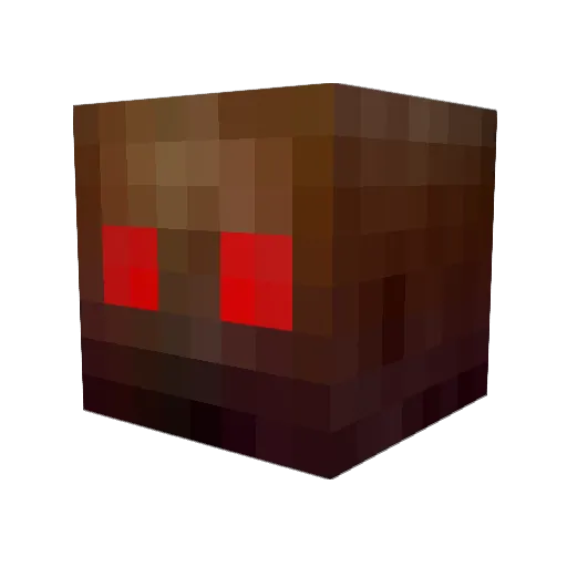 NillerAss Minecraft avatar head, 3D render