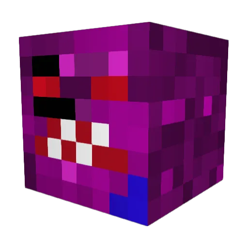 Nilokilo Minecraft avatar head, 3D render