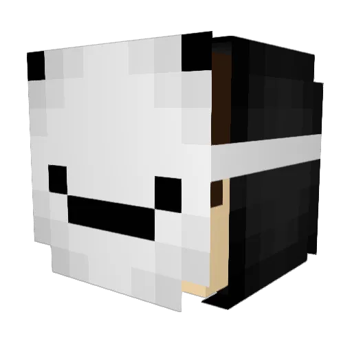 NilsTheOriginale Minecraft avatar head, 3D render