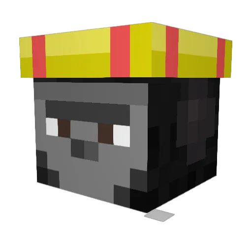 Nils_110 Minecraft avatar head, 3D render