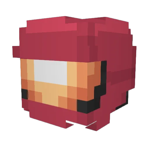 Nils_Hector Minecraft avatar head, 3D render