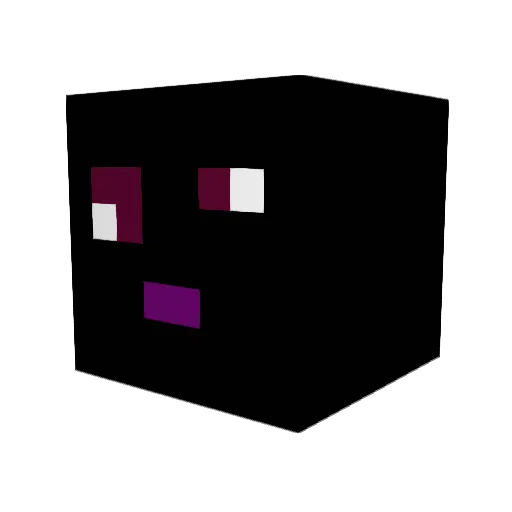 Nilshi Minecraft avatar head, 3D render