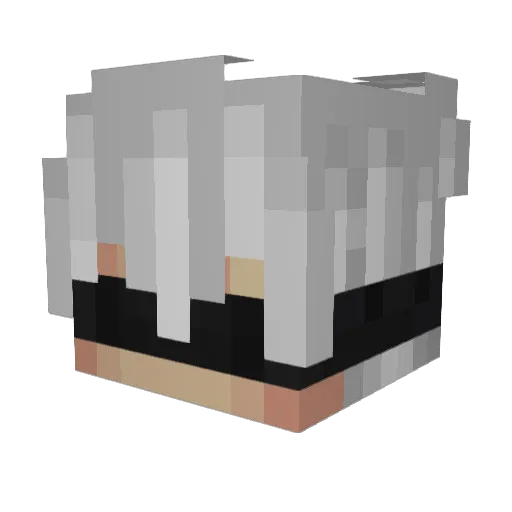 Nilson_11 Minecraft avatar head, 3D render