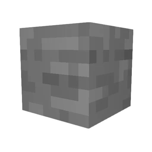 Nimblyyy Minecraft avatar head, 3D render