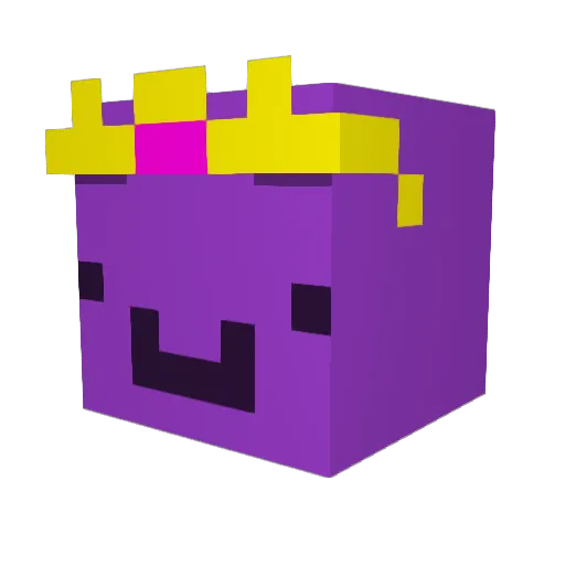 Nimoshaobing Minecraft avatar head, 3D render